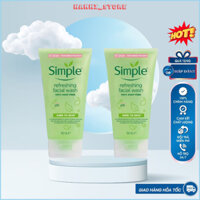 [MẪU MỚI 2023] Sữa Rửa Mặt Dạng Gel Simple Kind To Skin Refreshing Facial Wash Gel