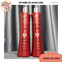 [MẪU MỚI 2024] Cặp Gội Xã Cho Tóc Khô Xơ Và Tóc Nhuộm - CHI FAROUK ROYAL TREATMENT 355ML (có bán lẻ)