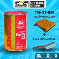 (Mẫu mới 2024) Dầu nhớt Tổng Hợp cao cấp dành cho xe Tay Ga, nhập khẩu Đức, Wolver 4T Special Racing 10W-30