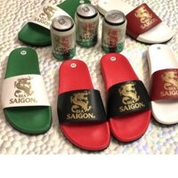 [MẪU MỚI 2024] Dép Quai Ngang Nam, Nữ, Unisex Bia Saigon Độc Đáo, Thời Trang, Chất Lượng, Bền Đẹp