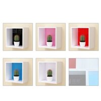 [MẪU MỚI 2024] KỆ TREO TƯỜNG HÌNH VUÔNG LỚN SANG TRỌNG, NGHỆ THUẬT - NHIỀU MÀU LỰA CHỌN.