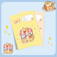 [MẪU MỚI 2024] Lốc 10 Vở 4 ô ly LUFY 48 trang Hải Tiến 1886 - Giấy định lượng 100gsm, chất lượng 6 sao
