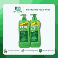 [Mẫu Mới 2025] Dầu Gội Xả PERT 2IN1 Nam Giới Sạch Và Dày Tóc Nhập Mỹ 1L