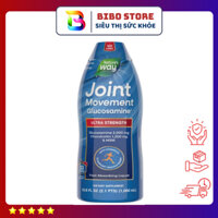 Mẫu mới 2025 Nước uống bổ xương khớp Glucosamine dạng nước Wellesse Joint Movement 1000ml của Mỹ