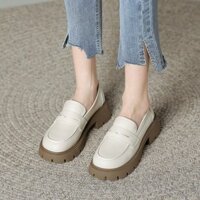 (MẪU MỚI 2025)GIÀY ĐỐC NỮ, GIÀY LOLITE,GIÀY OXFORD ĐẾ CAO SU DA MỀM ĐẾ 4CM CÓ SIZE TỪ 34-39 M1691