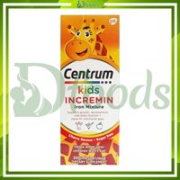 [MẪU MỚI 2026] Centrum Kids Biếng Ăn Incremin Iron Mixture Vị Cherry - CHUẨN ÚC | MẪU MỚI | CHAI 200 ML |