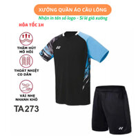 (Mẫu Mới) Áo Cầu Lông ,Áo Bóng Chuyền, Bóng Bàn - Quần Áo Thể Thao Cầu Lông Nam Nữ  Rẻ Đẹp , Sport TA273