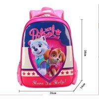 [MẪU MỚI] Balo Chú cho cứu hộ Skye siêu đẹp cho bé gái cấp 1 - Balo học sinh tiểu học
