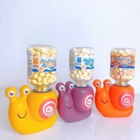 [Mẫu mới] Bánh bi men nhiều vị tặng kèm ốc sên đồ chơi cho bé