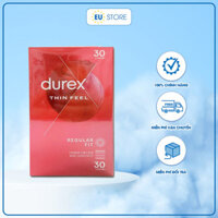 [Mẫu mới] Bao cao su Durex Thin Feel Úc siêu mỏng hộp 30 chiếc