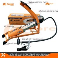 [MẪU MỚI] BƠM XE MÁY - XE ĐẠP KAPUSI JAPAN CÔNG NGHỆ NHẬT BẢN BẢO HÀNH 12 THÁNG