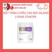 [Mẫu mới] Bột tăng chiều cao Bioisland Lysine starter for kids 150gr và Bioisland Lysine step up for youth 60 viên Úc