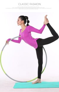 Mẫu Mới Căng Thoáng Khí Phiên Bản Hàn Quốc Ôm Body Tôn Dáng Vận Động Dài Tay Quần Áo Tập Yoga Bộ Nữ Tập Gym Cho Người Mới Bắt Đầu