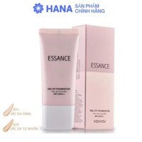 [Mẫu mới, chính hãng] Kem nền bền màu che khuyết điểm toàn diện Essance Veil Fit Foundation SPF25 PA++ 30ml