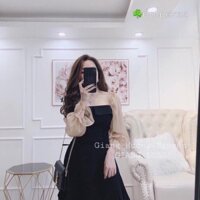 [MẪU MỚI] Đầm nữ ôm body phối voan cực chất thời trang SUSU_FASHION193
