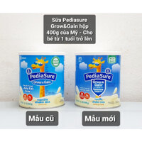 [mẫu mới date 1/26] - Sữa bột hươu cao cổ hãng Pediasure Grow & Gain hương Vanilla hộp 400 g cho bé từ 2 tuổi của Mỹ
