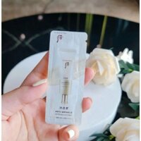 [Mẫu mới date 2026] 30 gói Kem chống nắng Whoo chống nhăn Anti Wrinkle UVProtective SPF50+/PA+++ (gói sample 1ml)