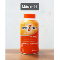 [Mẫu mới] date 6/26  - Vitamin tổng hợp One a day women's chai 300 viên cho nữ hãng Bayer từ Mỹ