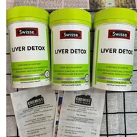MẪU MỚI + DATE MỚI NHẤT Hộp 200 viên thải độc gan SWISSE LIVER DETOX xuất xứ Úc