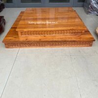 MẪU MỚI, DÀY ĐẸP - Bệ kê bàn thờ thần tài ông địa gỗ xoan đào, thiết kế dày đẹp, mẫu mới nhất, Giá rẻ tận Xưởng