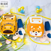 (Mẫu mới) Đồ chơi balo kèm súng phun nước hình thú dễ thương bé, đồ chơi bãi biển,hồ chơi hottrend.