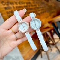 (Mâũ mới) Đồng Hồ Nữ CN08 Dây Đá Ceramic Cao Cấp, mặt nhỏ Size Mặt 26mm,sang trọng, Chống Nước 3atm, Bảo Hành 12 Tháng