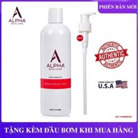 [Mẫu Mới] Dưỡng Thể Làm Mềm Mịn Sáng Da Alpha Skincare Renewal Body Lotion 12% AHA 340g