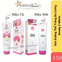 (Mẫu Mới) Dưỡng Thể Ready 2 White Body Lotion Cathy Doll 150ml - hàng Thái chuẩn 100%