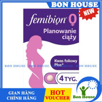 (MẪU MỚI) Femibion 0 (4 tuần) chuẩn bị mang thai