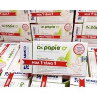 [Mẫu mới] Gạc Rơ Lưỡi Dr.Papie an toàn cho trẻ sơ sinh
