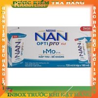 [MẪU MỚI HMO] Thùng 24 hộp sữa pha sẵn NESTLE NAN OPTIPRO KID 180ml/hộp  trongnhan