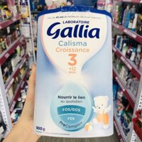 [Mẫu mới] [Hộp 900g] Sữa GALLIA Calisma Croissance Số 3 Pháp