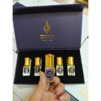 MẪU MỚI HƯƠNG MỚI SET 5 CHAI TINH DAU NUOC HOA DUBAI LƯU HƯƠNG DÀI LÂU