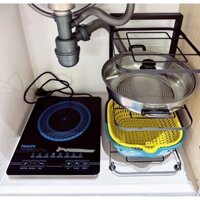 [MẪU MỚI] Kệ giá để chảo xoong nồi vật dụng nhà bếp