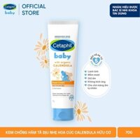 [Mẫu mới] Kem chống hăm tã dịu lành Cetaphil baby Diaper cream Calendula 70gr