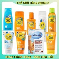 [MẪU MỚI] Kem chống nắng Sundance đi biển, đi bơi chống nước tốt cho mặt và body của Đức