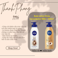 MẪU MỚI Kem dưỡng ẩm nivea cocoa butter 500ml mỹ