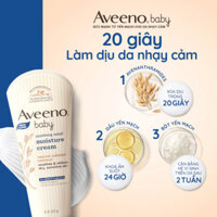 [Mẫu mới] Kem dưỡng Aveeno Baby cho da khô và nhạy cảm 227g làm dịu da cho bé