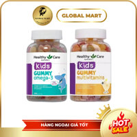 (Mẫu mới) - Kẹo dẻo Gummy Healthy Care bổ sung Omega 3 và Vitatmin tổng hợp 250 viên - Úc