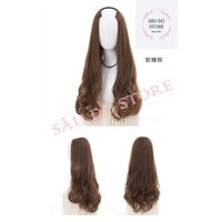 [MẪU MỚI] KẸP TÓC GIẢ 3/4 U XOĂN ĐUÔI DÀI LOẠI 1