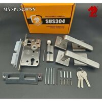[MẪU MỚI] KHÓA PHÂN THỂ JEELY 200mm - KHÓA TAY GẠT cửa gỗ,cửa nhựa, cửa nhôm, cửa sắt -  KHÓA CỬA PHÒNG INOX HỘP 4*8