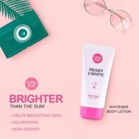 (Mẫu Mới) Lotion Dưỡng Thể Trắng Da Cathy Doll Ready 2 WHITE One Day Whitener Body Lotion 50ml, 150ml