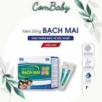 Mẫu mới - Men sống Bạch Mai Vi Sinh 20x10ml Enzym Bạch Mai Đỗ Gia tăng cường hệ tiêu hóa cho bé