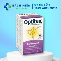 (Mẫu Mới) Men vi sinh Optibac tím 30 viên, 90 viên , Men vi sinh Optibac Probiotics for women của Anh