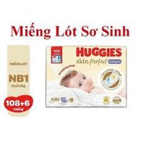 Mẫu mới - Miếng lót huggies Newborn 1- 108 miếng,Newborn 2-60 miếng