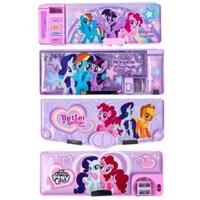 Mẫu mới năm 2025, Gửi nhanh trong thời gian có hạn, hộp đựng văn phòng phẩm giá rẻ Xiaopaoli, hộp đựng bút cho bé gái, Hộp đựng bút cho trẻ em mẫu giáo, hộp bút chì hoạt hình đa chức năng cho học sinh, mật khẩu 1.8