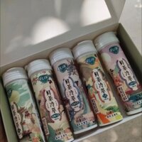 Mẫu mới năm 2025 Trà cỡ nòng Viên ngậm trà đào Oolong chiết xuất trà hoa nhài tầng xanh Oolong Trà tươi Pha lạnh Viên ngậm làm mới 27g20250103