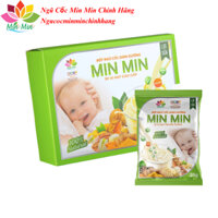 [Mẫu Mới] Ngũ Cốc Siêu Lợi Sữa Cao Cấp Min Min Nano Curcumin 30 Hạt Dạng Gói 20g, 25 Gói/Hộp 500gr