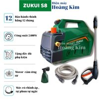 Mẫu mới nhất 2022 Máy Xịt Rửa Xe Chỉnh Áp Zukui S8 - 3000W