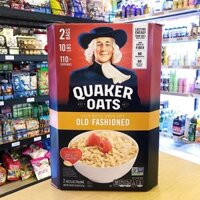 [Mẫu mới nhất 2023] Yến Mạch Mỹ Quaker Oats Old Fashioned 4,52kg